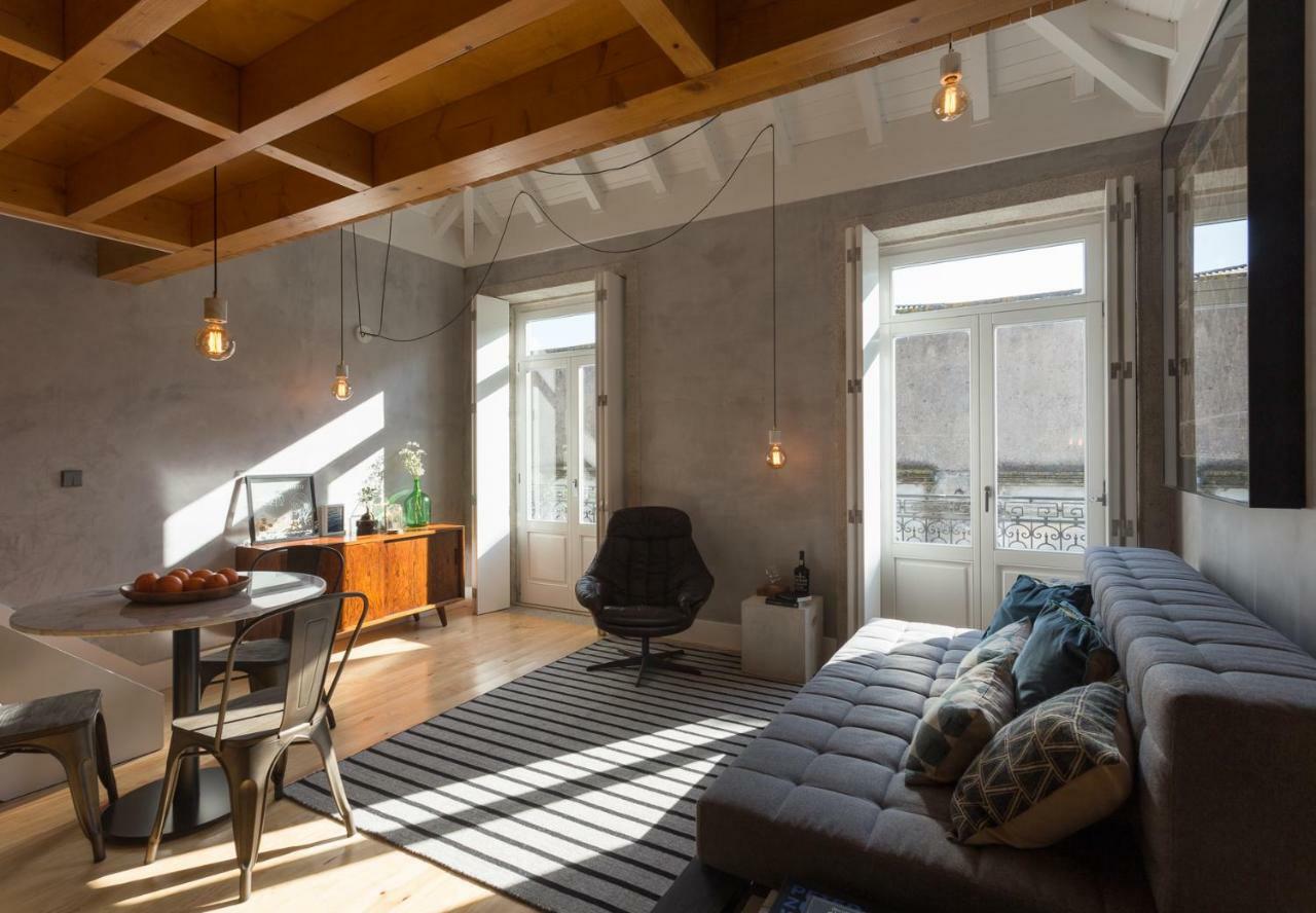 Appartamento Gold & Grey Loft Almada OOporto Esterno foto